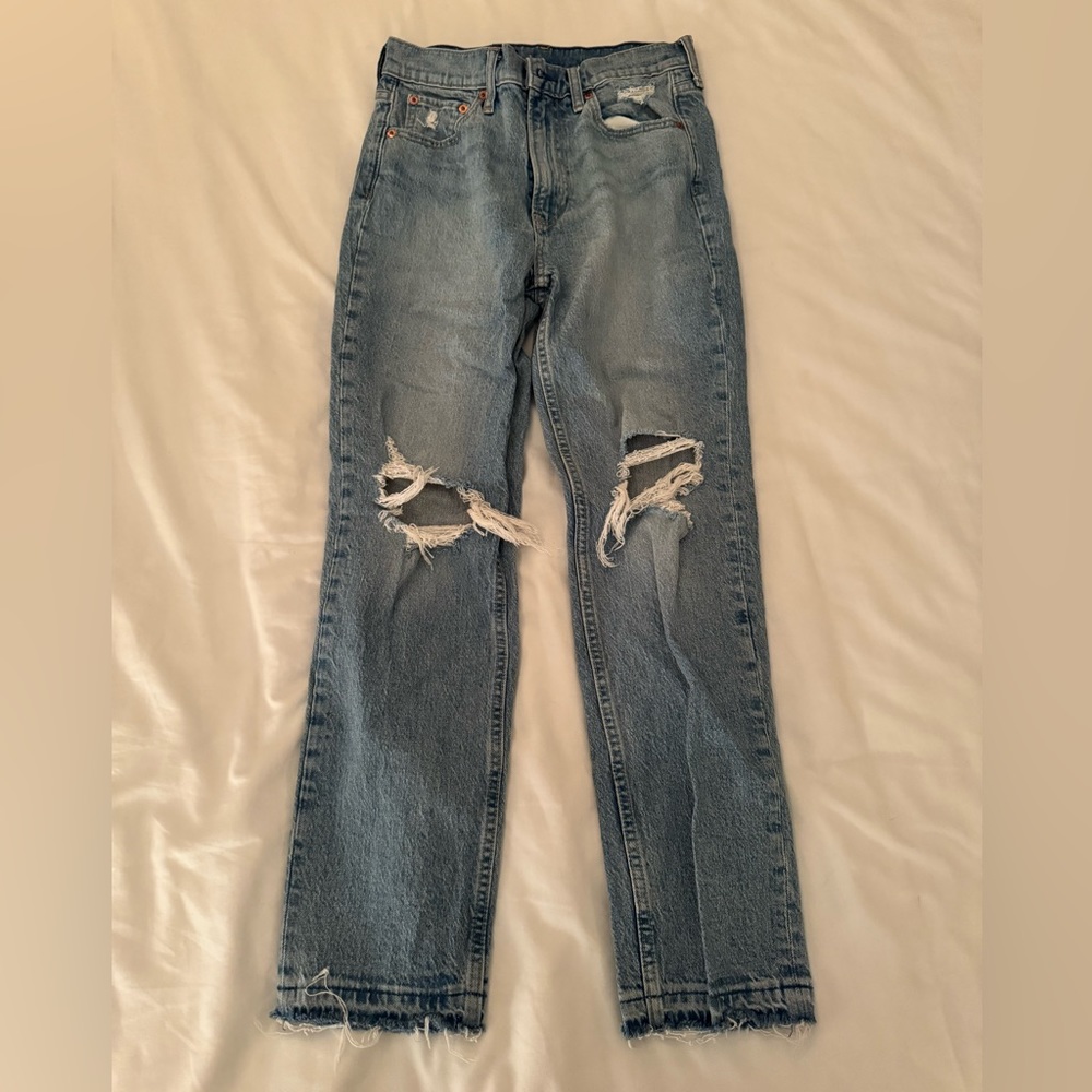 GAP Cheeky Straight High Rise Jeans